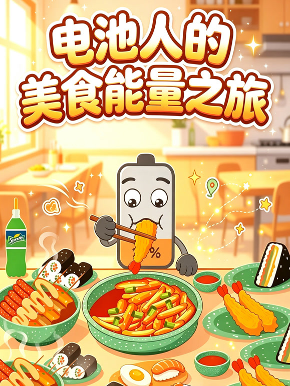电池人的美食能量之旅