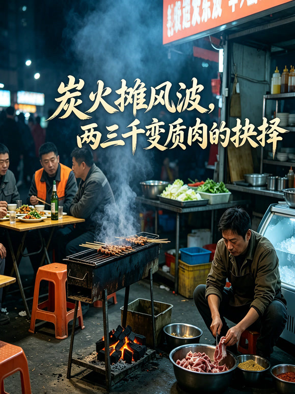 炭火摊风波，两三千变质肉的抉择