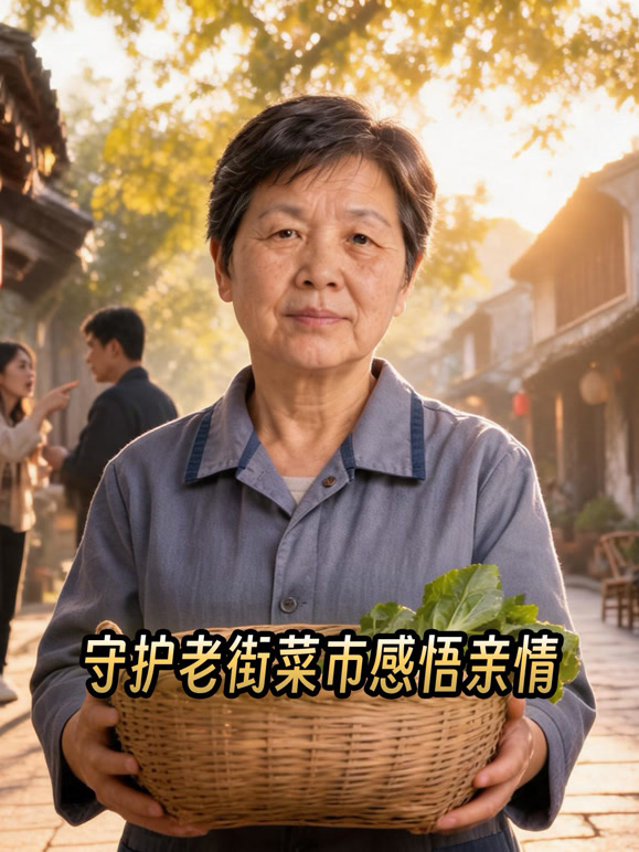 守护老街菜市感悟亲情