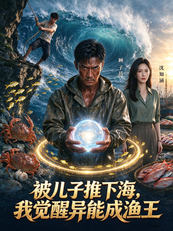 被儿子推下海，我觉醒异能成渔王