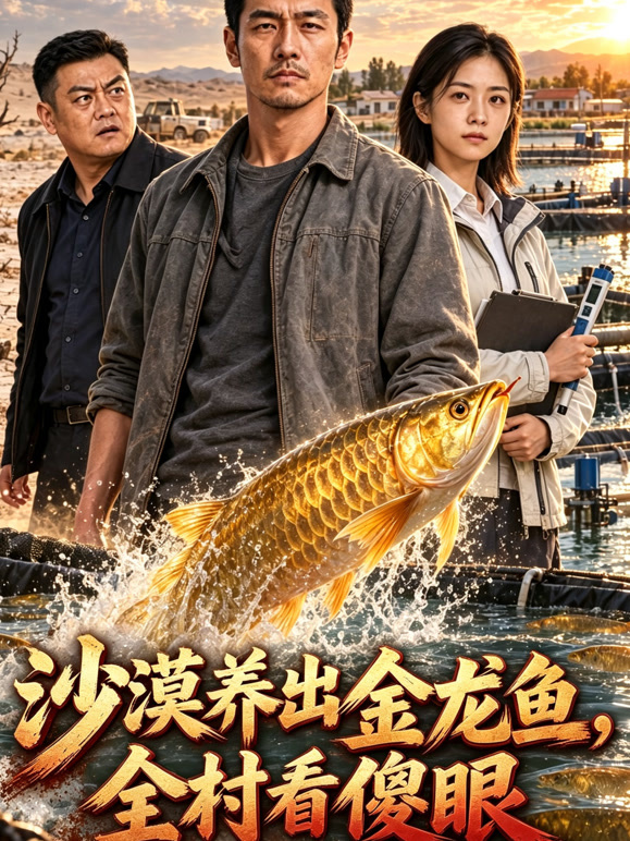 沙漠养出金龙鱼，全村看傻眼