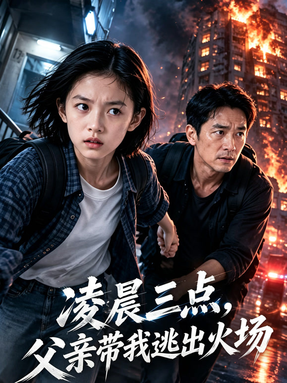 凌晨三点，父亲带我逃出火场