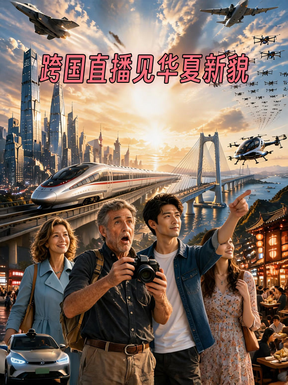 跨国直播见华夏新貌