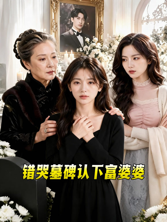 错哭墓碑认下富婆婆
