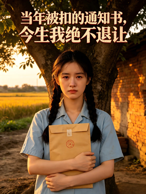 当年被扣的通知书，今生我绝不退让