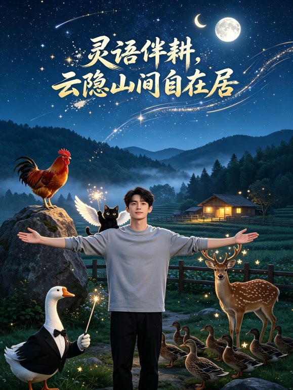 灵语伴耕，云隐山间自在居