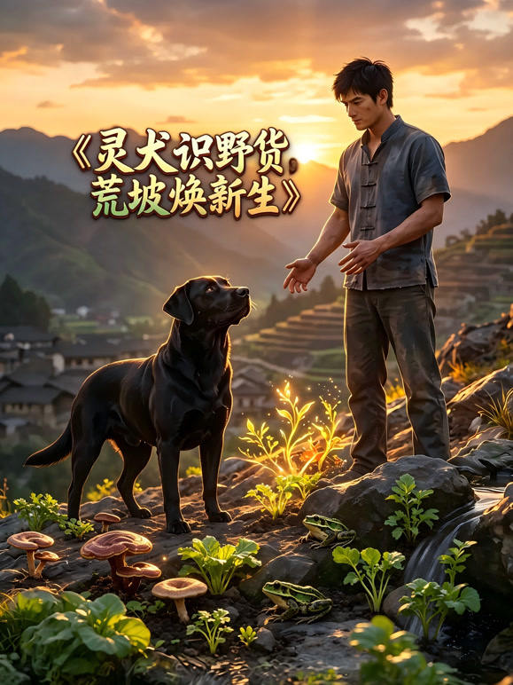 灵犬相伴荒坡焕新生