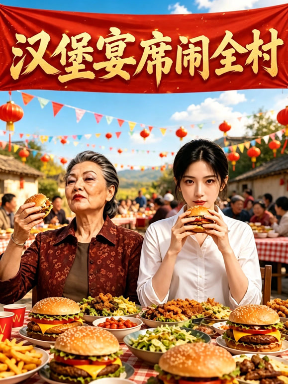 汉堡宴席闹全村