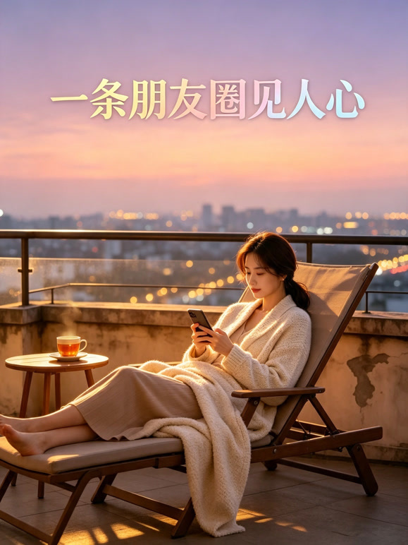 一条朋友圈见人心