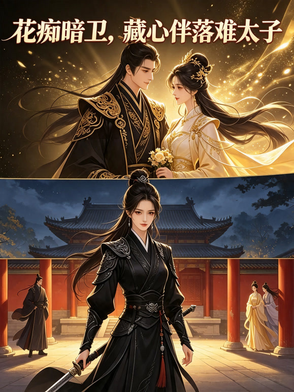 花痴暗卫，藏心伴落难太子