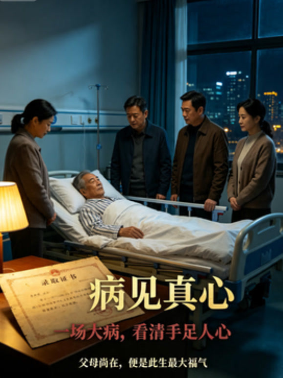 《病榻见真心》