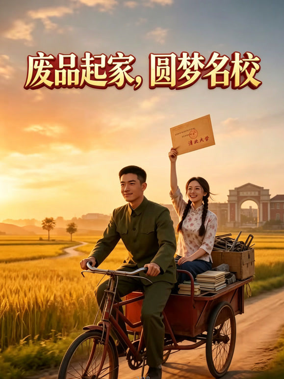废品起家，圆梦名校