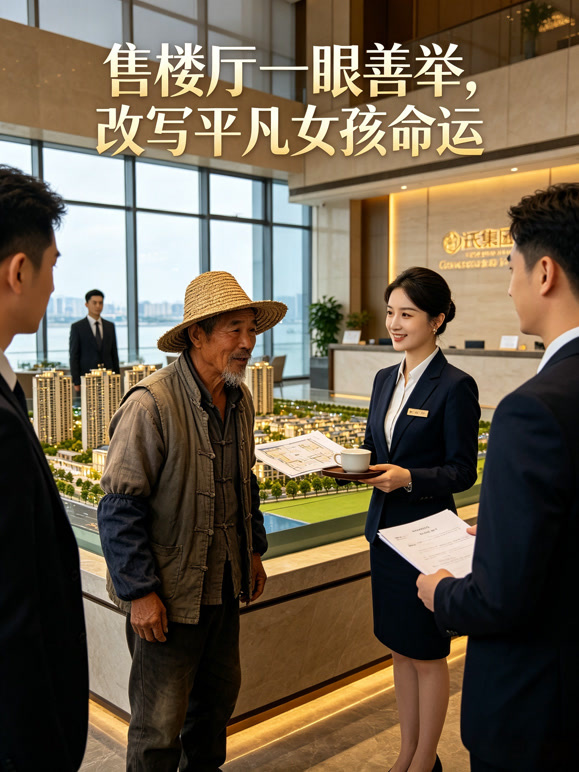 售楼厅一眼善举，改写平凡女孩命运