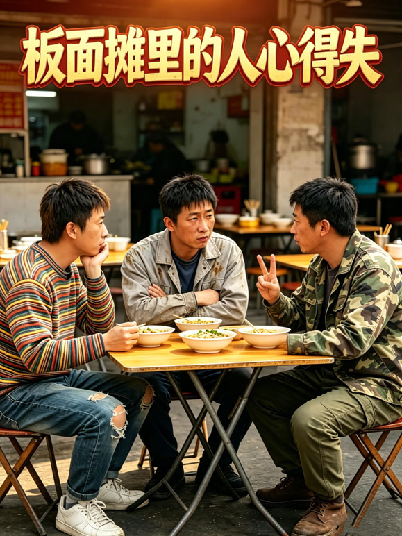 板面摊里的人心得失