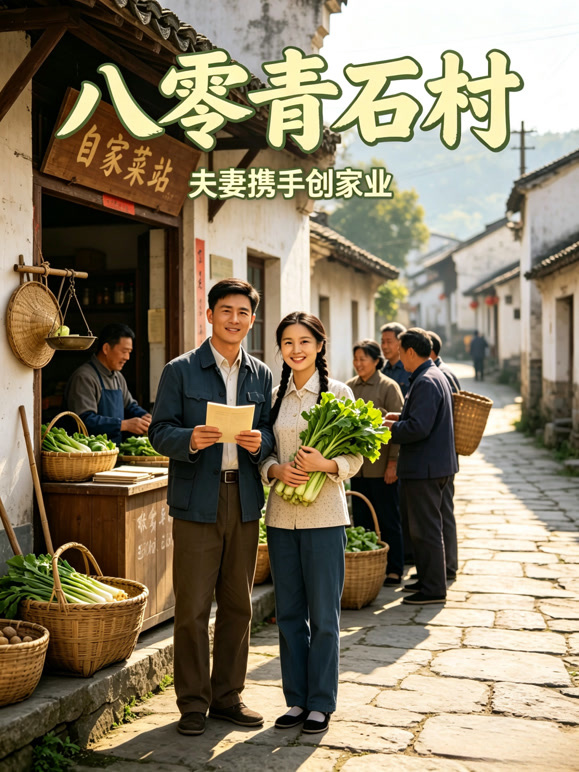 八零青石村，夫妻携手创家业