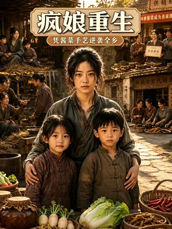 疯娘重生，凭酱菜手艺逆袭全乡