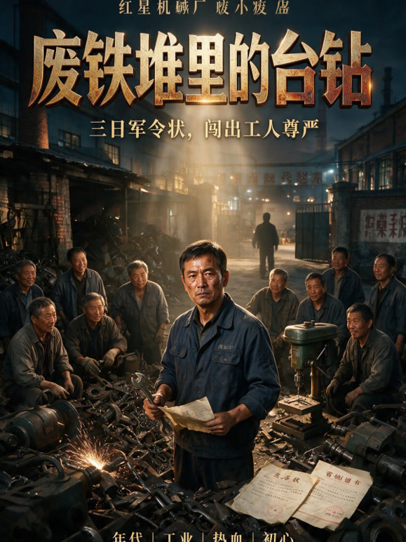 废铁堆里的台钻