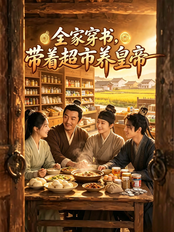 全家穿书，带着超市养皇帝