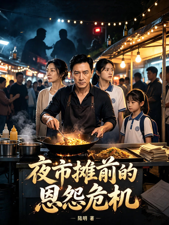夜市摊前的恩怨危机