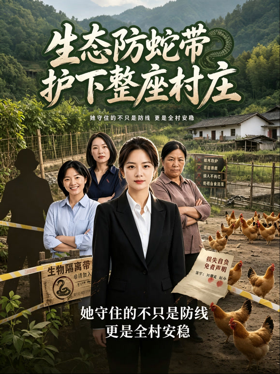 生态防蛇带护下整座村庄