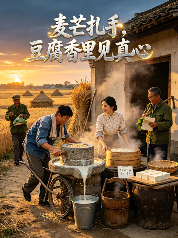 麦芒扎手，豆腐香里见真心