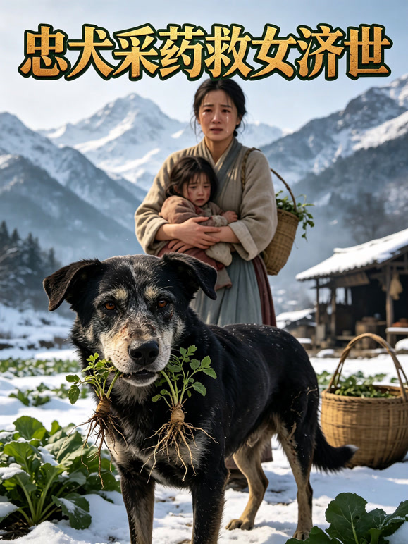 忠犬采药救女济世