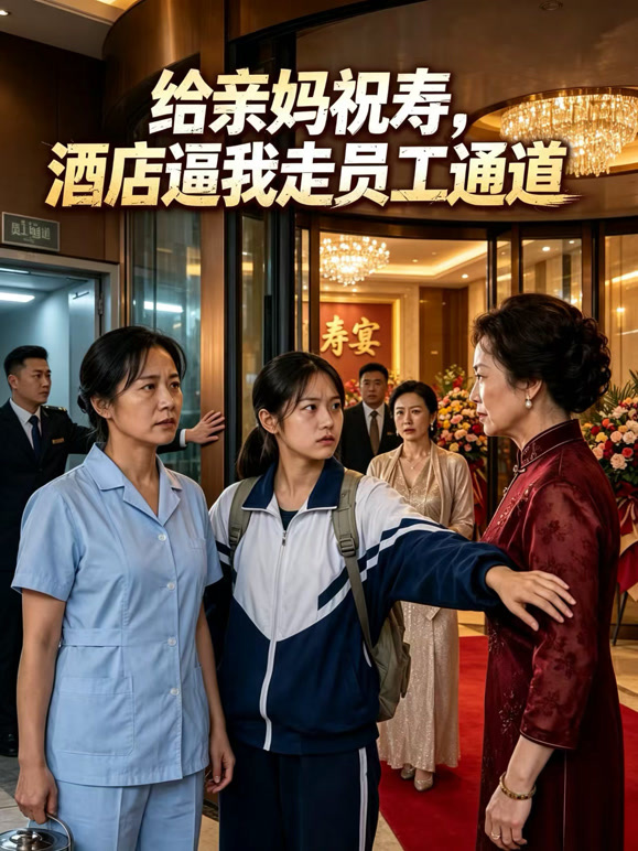 给亲妈祝寿，酒店逼我走员工通道