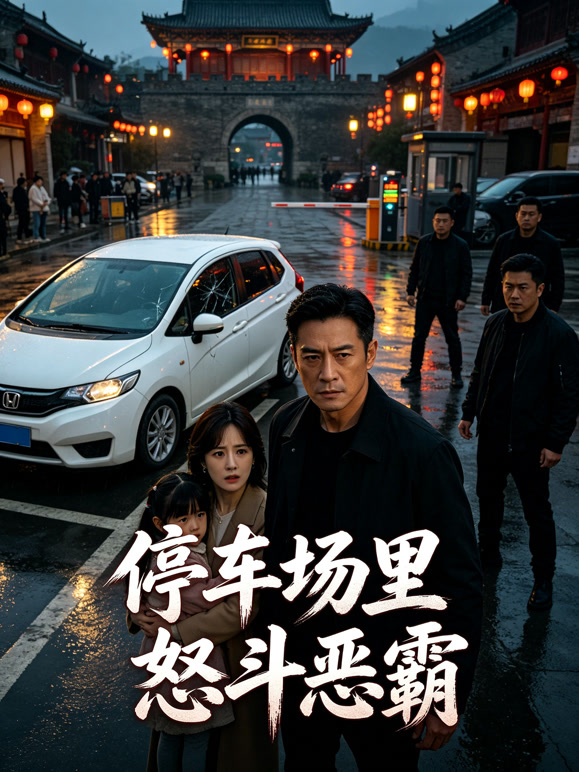 停车场里怒斗恶霸