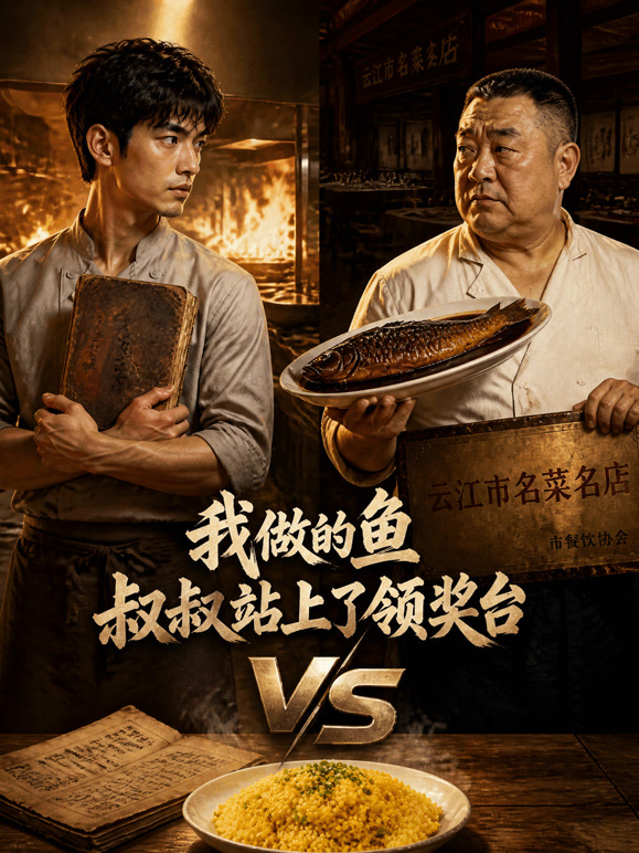 我做的鱼叔叔站上了领奖台