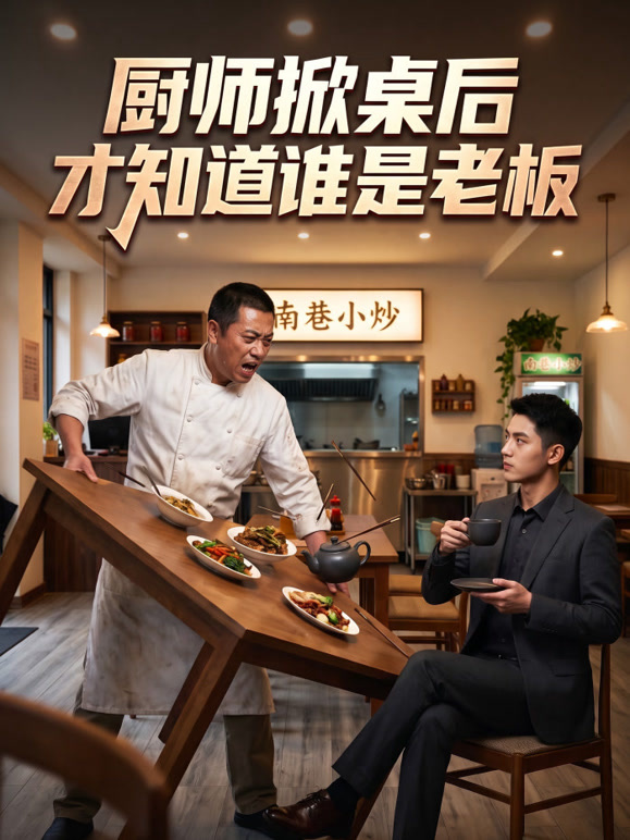 厨师掀桌后才知道谁是老板