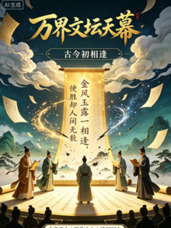 万界文坛天幕：古今初相逢