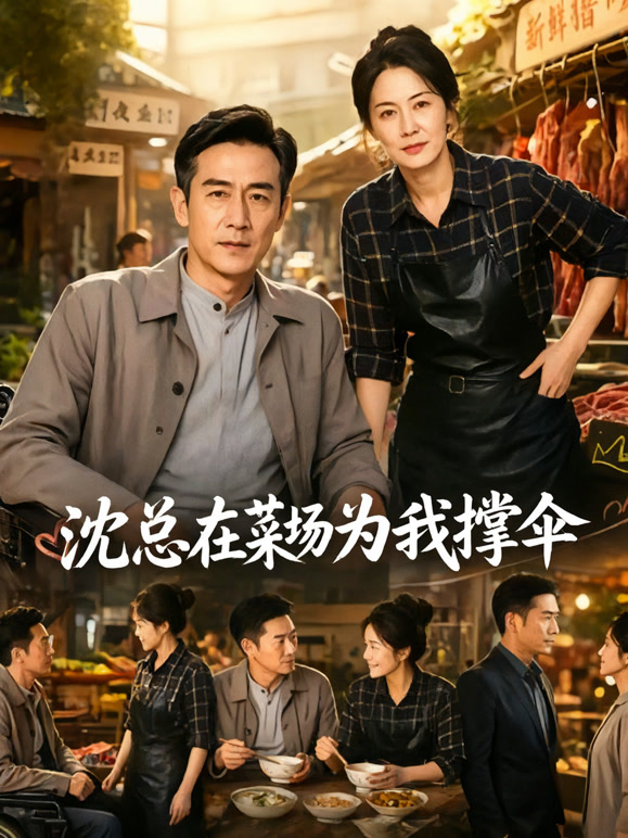 沈总在菜场为我撑伞