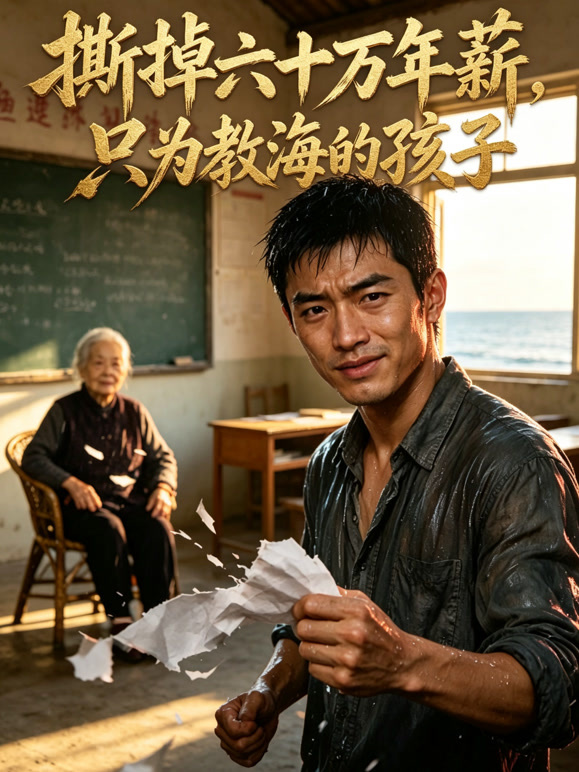 撕掉六十万年薪，只为教海的孩子