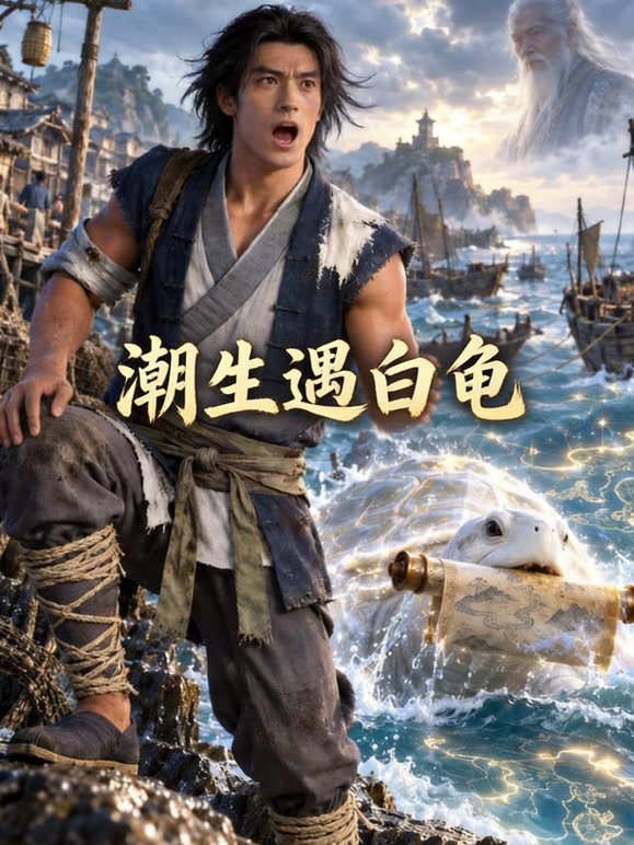 潮生遇白龟