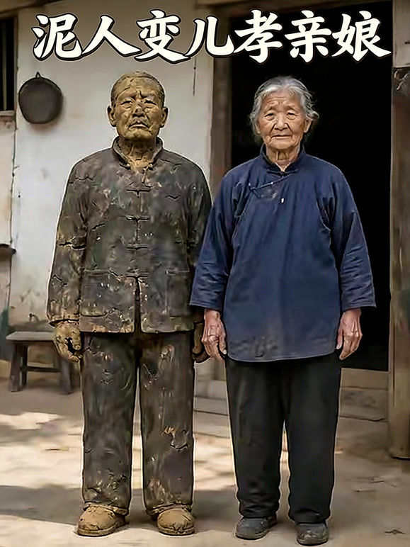 泥人变儿孝亲娘