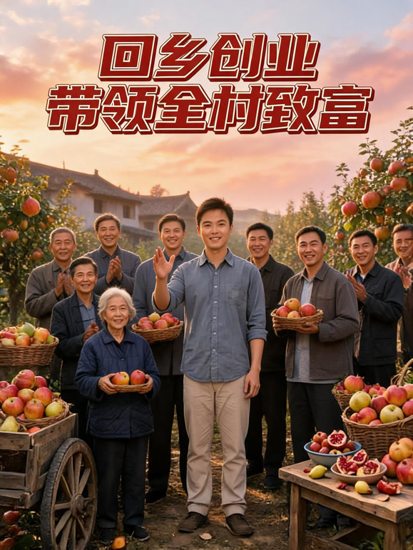 回乡创业带领全村致富