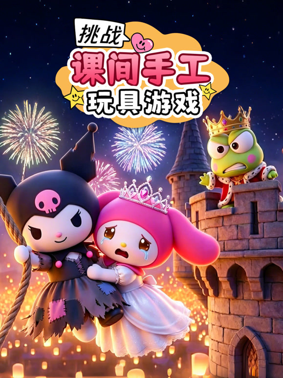 挑战课间手工玩具游戏