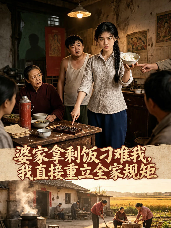 婆家拿剩饭刁难我，我直接重立全家规矩