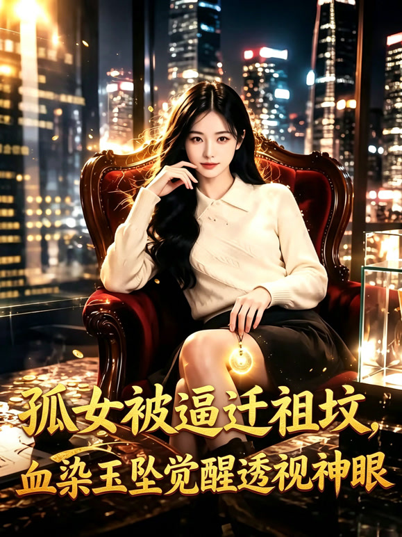 孤女被逼迁祖坟，血染玉坠觉醒透视神眼