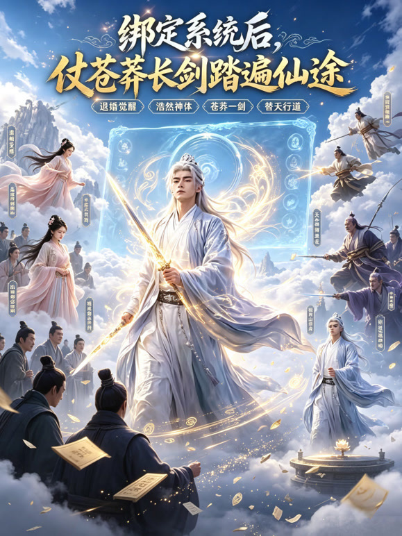 绑定系统后，仗苍莽长剑踏遍仙途