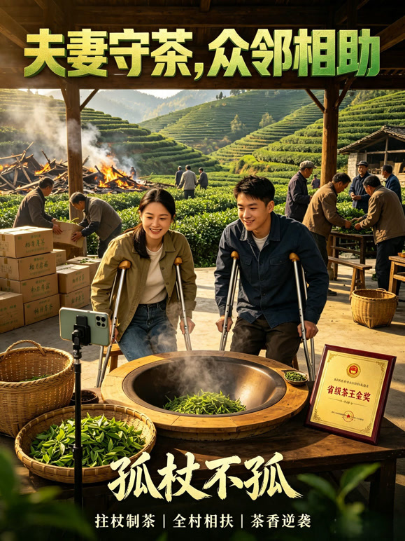 夫妻守茶，众邻相助