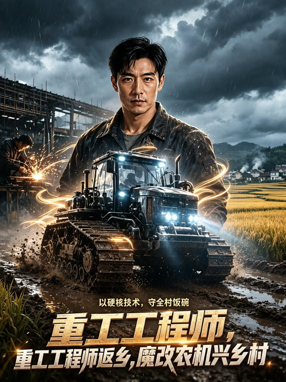 重工工程师返乡，魔改农机兴乡村