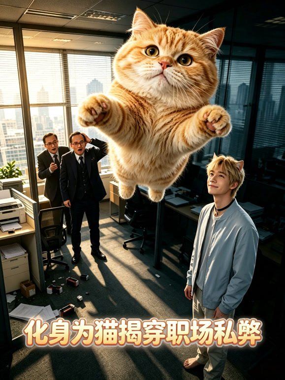 化身为猫揭穿职场私弊