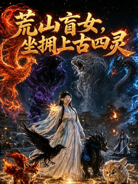 《荒山盲女，坐拥上古四灵》