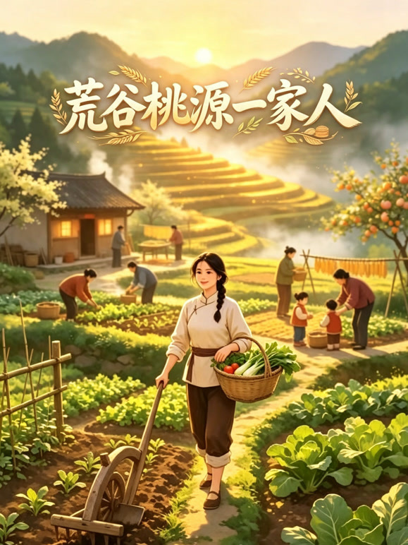 《荒谷桃源一家人》