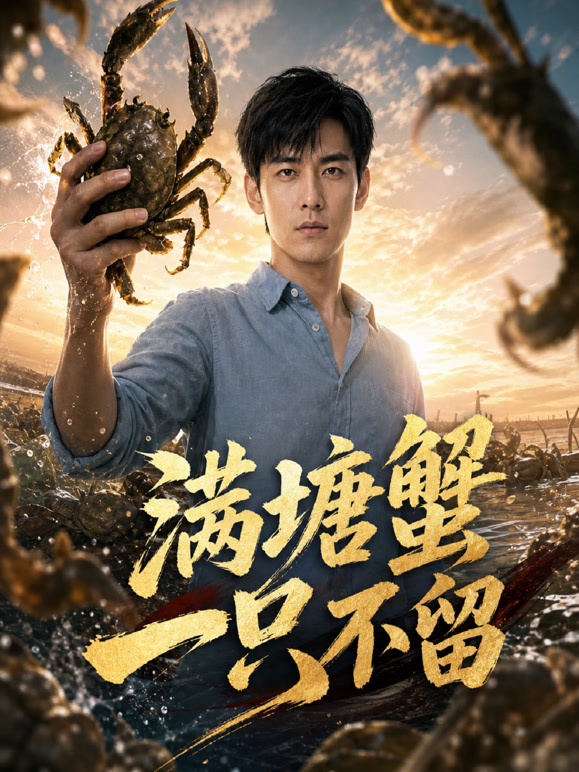 满塘蟹一只不留