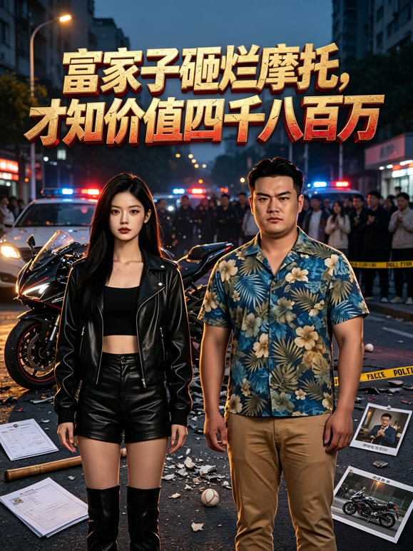 富家子砸烂摩托，才知价值四千八百万