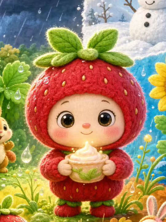 草莓精灵莓莓的四季魔法