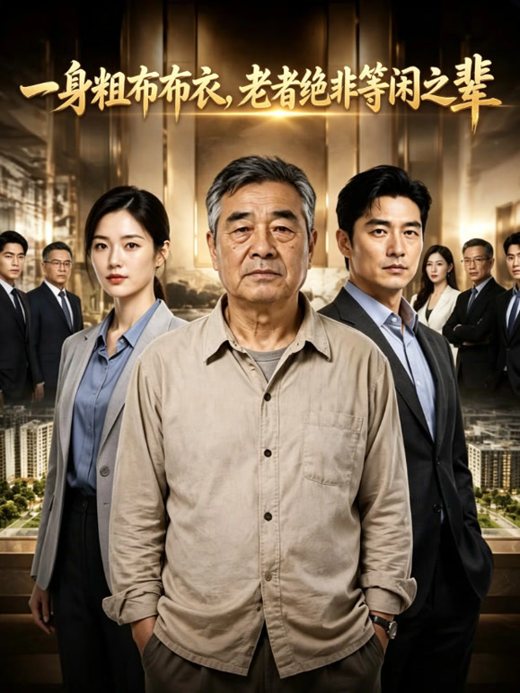 一身粗布布衣，老者绝非等闲之辈