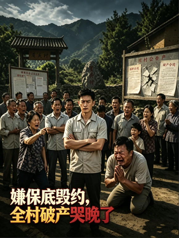 嫌保底毁约，全村破产哭晚了
